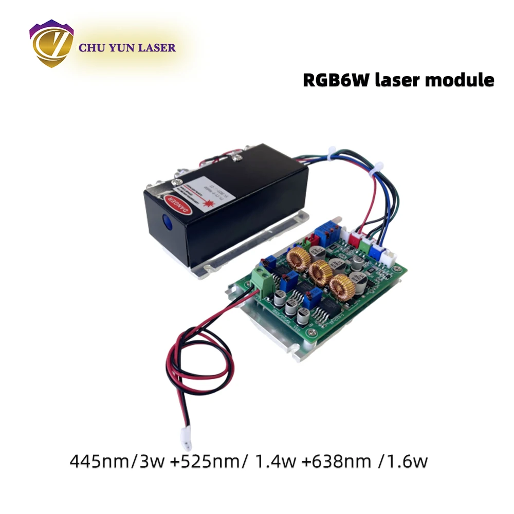 DC 12V rgb6w white color for laser module Red/Blue/Green ttl or analogue support OEM ODM