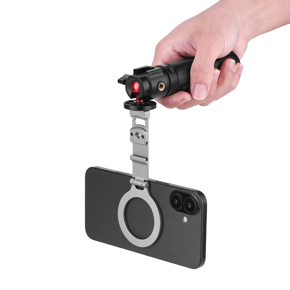 For Magsaf-e Folding 1/4 Stand Magnetic Cold Shoe Stand Free Adjustable Cell Phone Expansion Stand Accessories