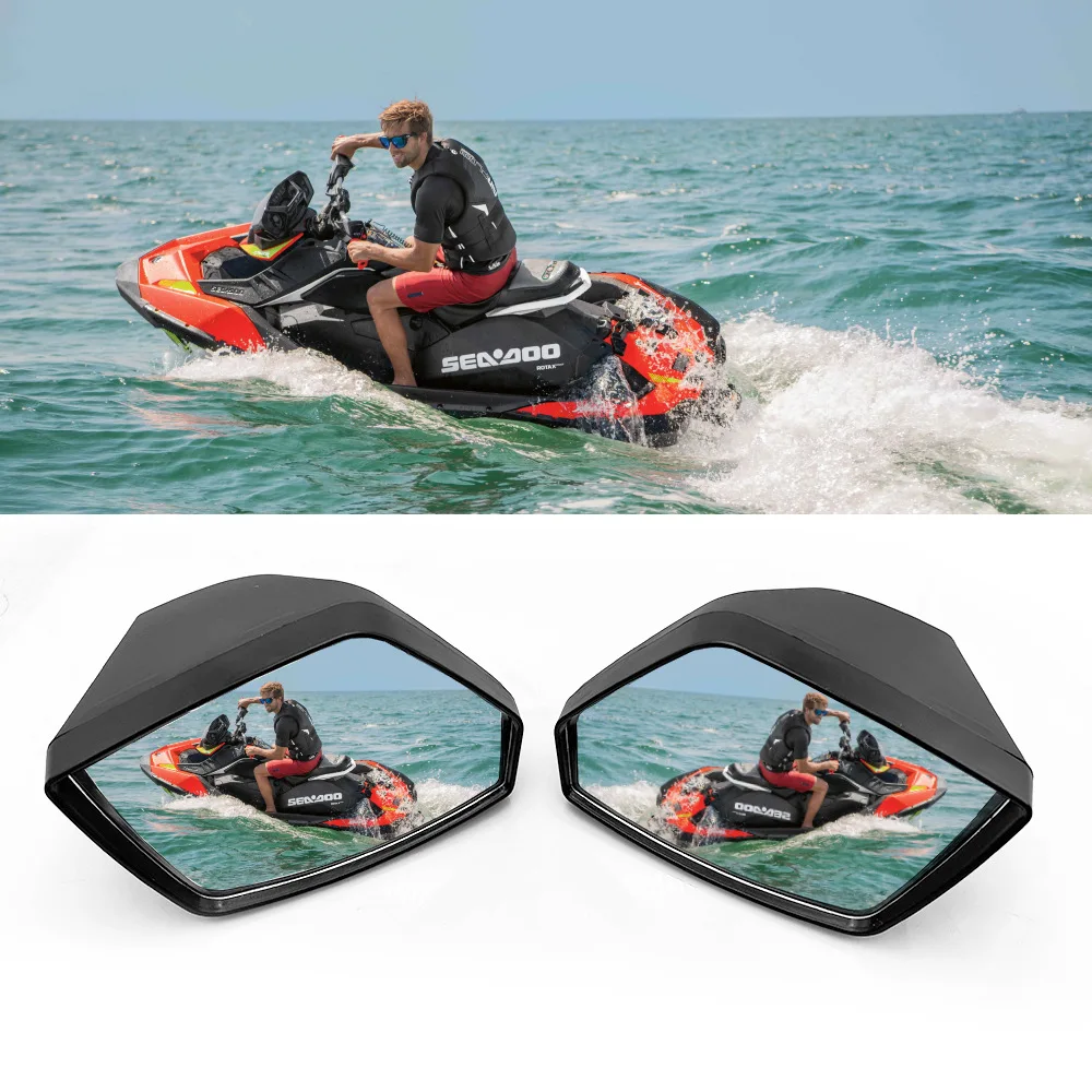 Retrofit Rearview mirror Reversing mirrors for Jet Ski Motorboat