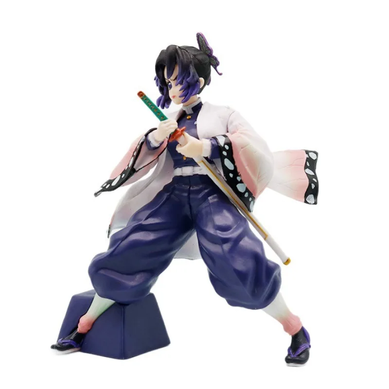 New Arrival Demon Slayer Kochou Shinobu Anime Figurine Trendy Desktop Collectible Model Ornament For Anime Hobby Fans view 6