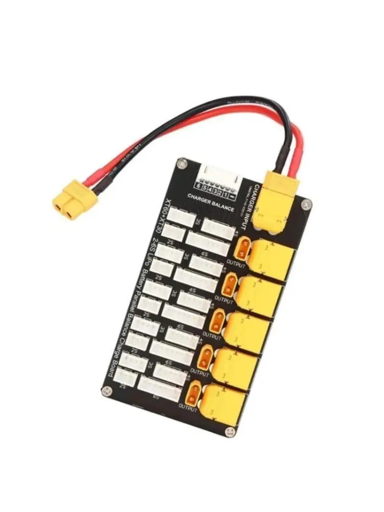 

652F High Safety Battery 2-6S Battery Charging with Overcurrent and Shortcircuits Protections for Model Aircraft