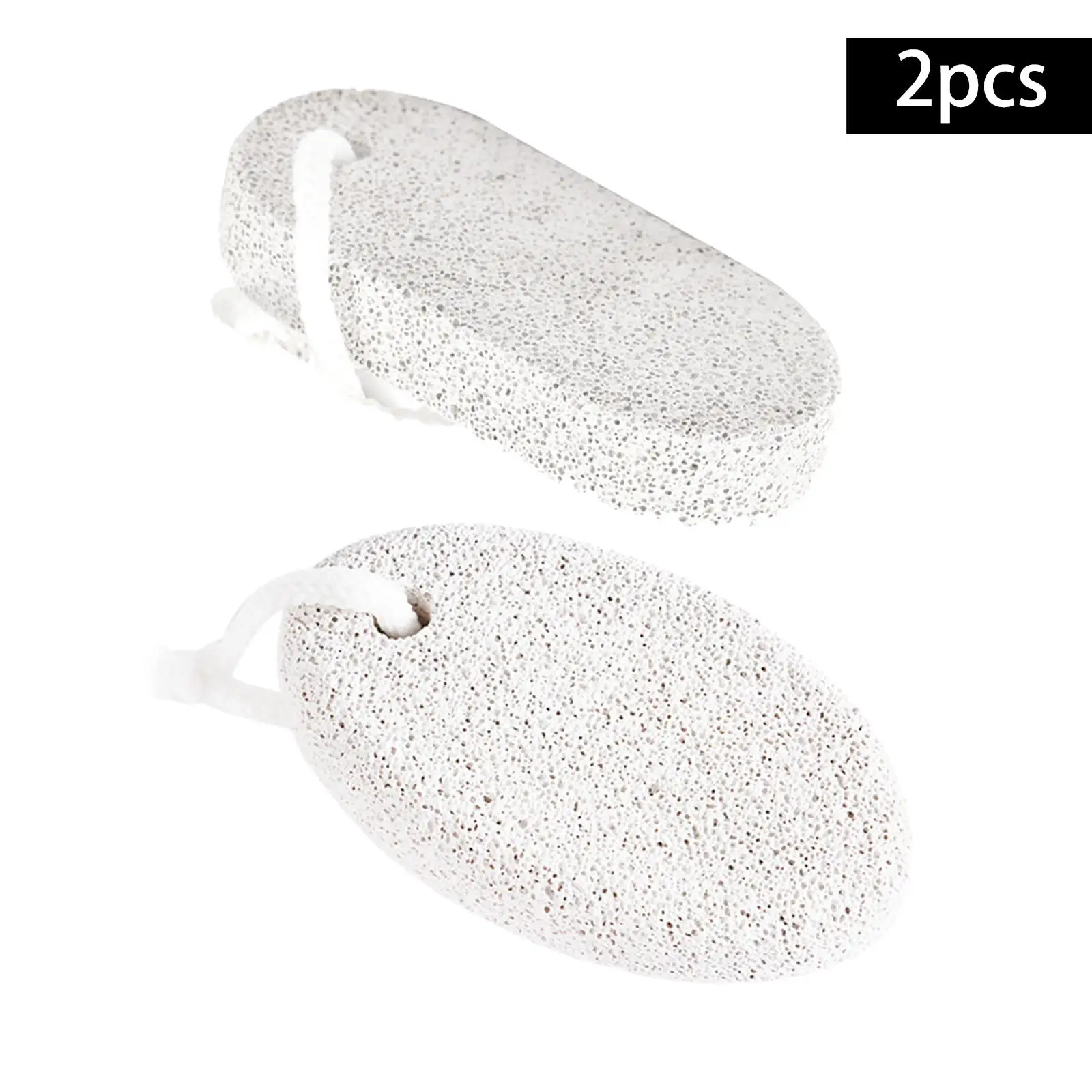 男性と女性のためのポータブルフットプーリーストーン,糸くずの出ない生地,2個