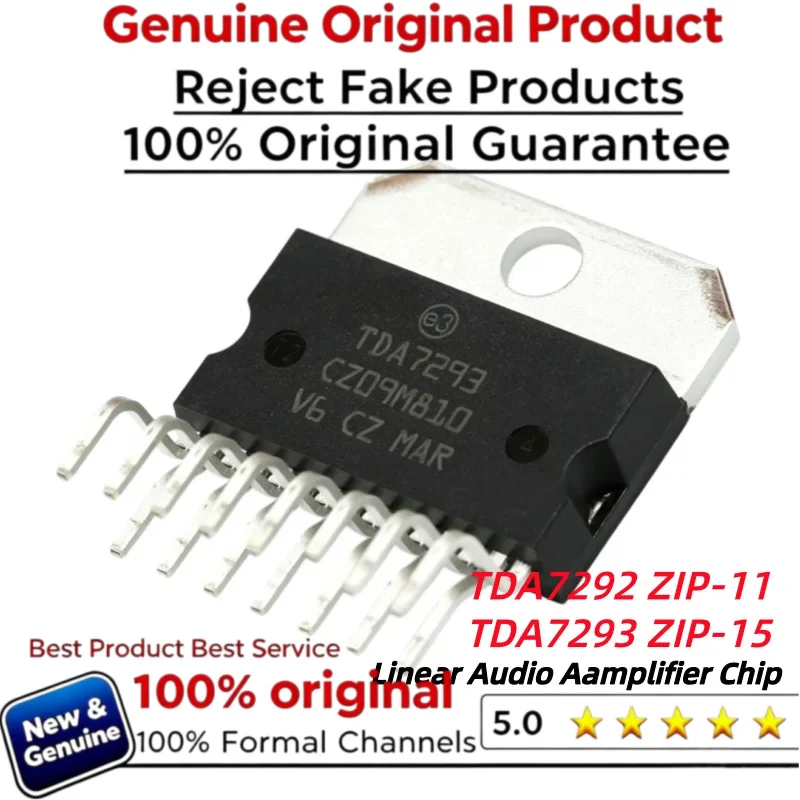 2-5-10PCS 100% New Imported Original TDA7292  ZIP-11  TDA7293  TDA7293V   ZIP-15  Linear Audio Aamplifier Chip