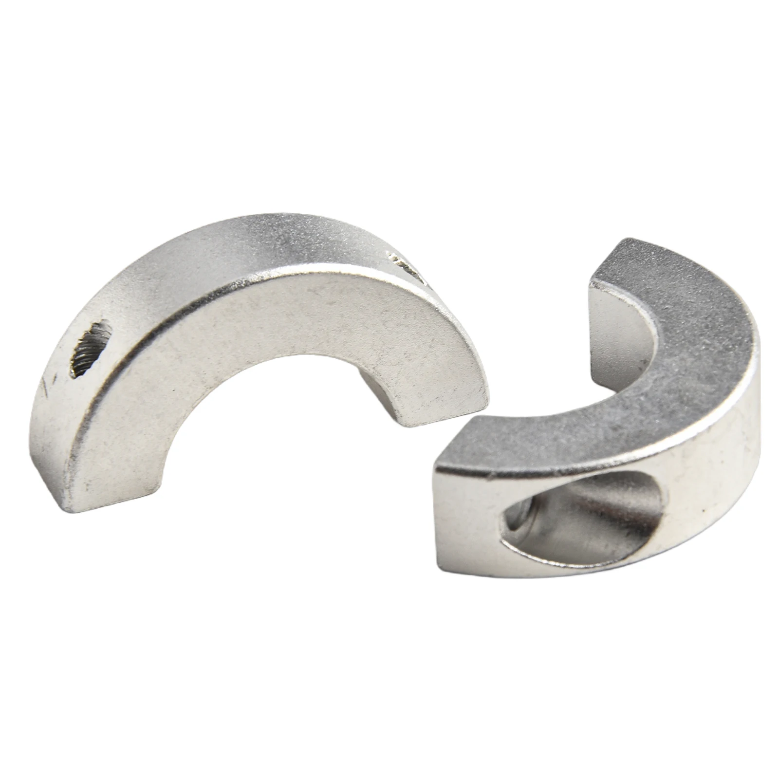 Split Shaft Collar with for m6 DIN 912 Cap Screw for Reliable Fastening on 20mm 25mm and 30mm Diameter Shafts Aluminum