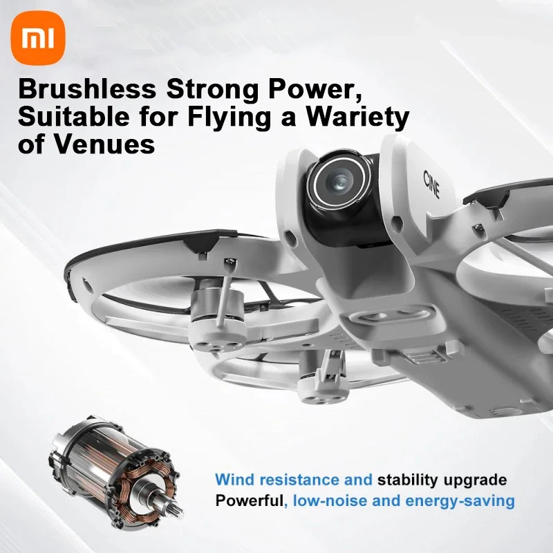 

Xiaomi V666 Drone 8K Aerial HD Dual Camera Intelligent Obstacle Avoidance Brushless Motor GPS Return Screen Remote Control Drone