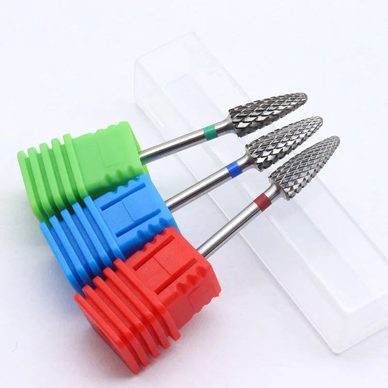 Hot Russia Frese Piccolo trapano elettrico professionale per nail art Accessori per manicure e pedicure Punta per trapano per unghie in metallo duro