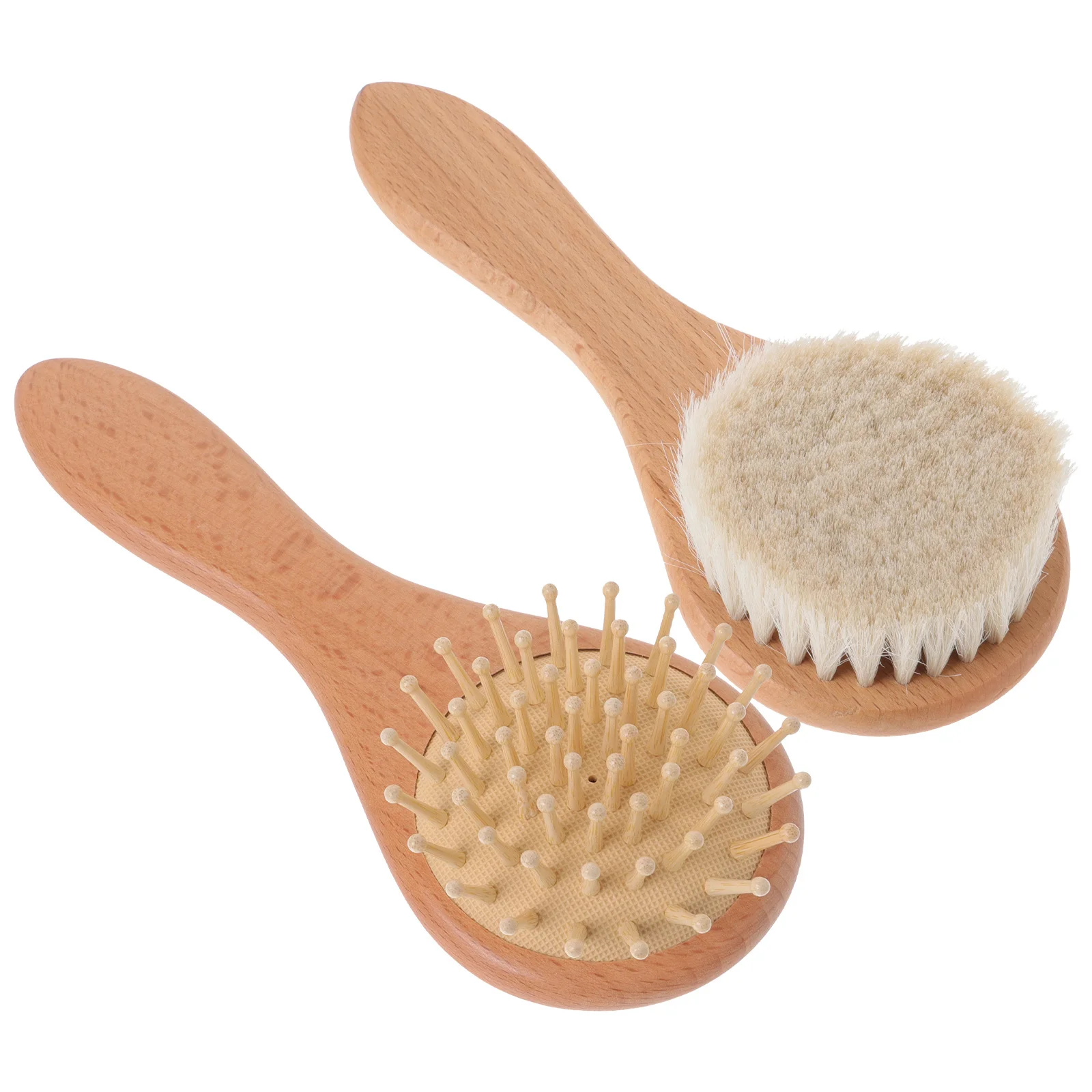 

2Pcs Baby Head Scrubber Wool Scalp Brush Infant Hair Massage Bathing Shampoo Hair Cleaning Head Scrubber