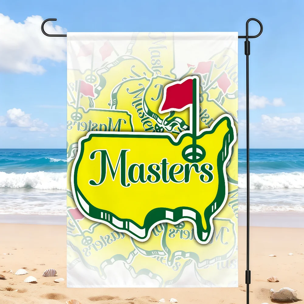 flag Outdoor Garden Lawn Decoration Banner Logo Cool Home Party M-Masters Picnic Golf Decor