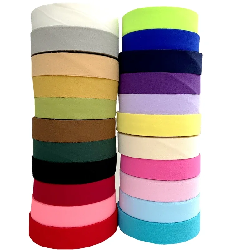 

Chiffon Silk Ribbon Bias Tape for Silk Summer Clothes Size: 30mm, 3cm 1.18 Inch 15 Color.50meter Wholesales,solid Color