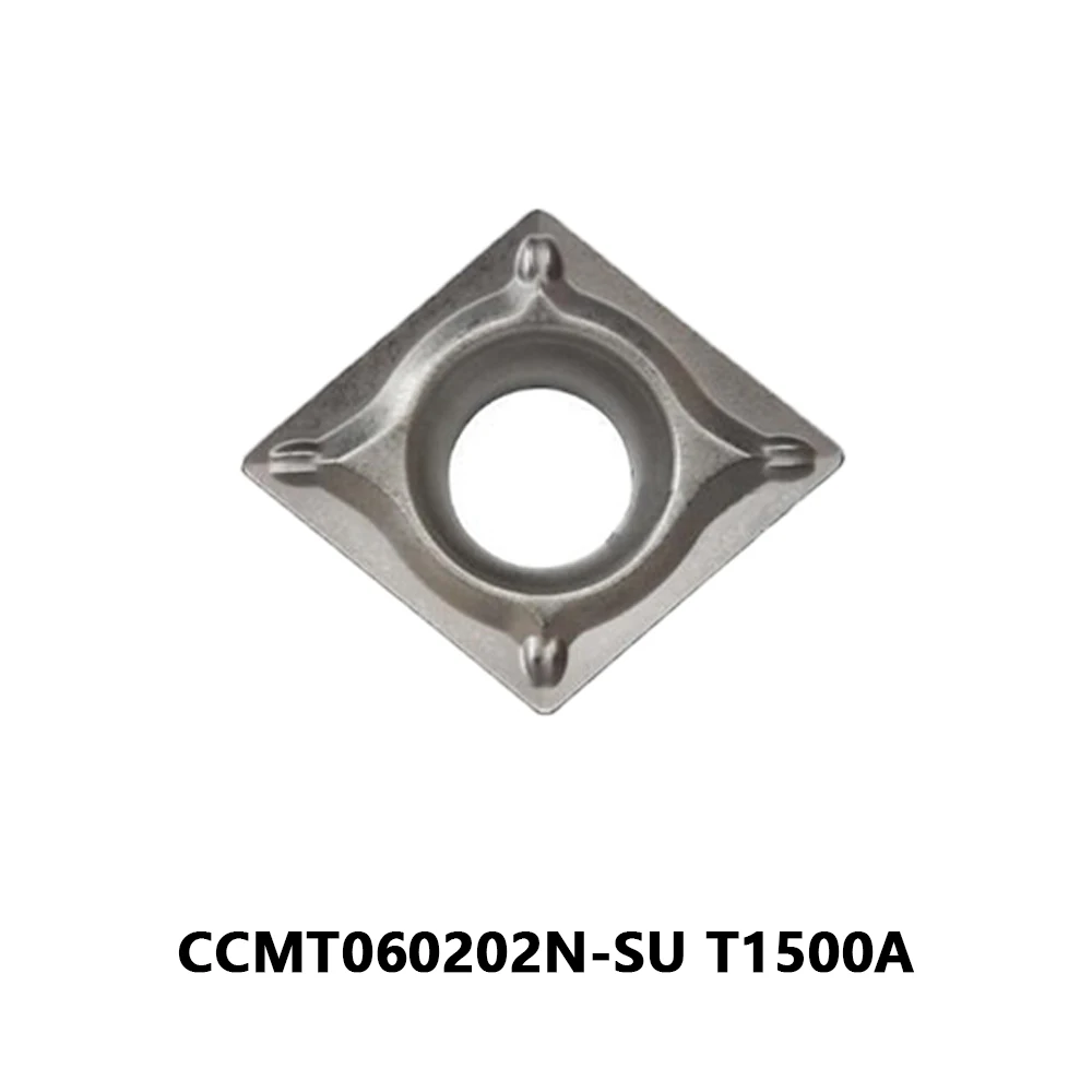 CCMT 09T302 Original CCMT09T302 CCMT09T3 02 09T302N N SU CCMT09T302N-SU T1500A 80° Inserts Carbide Blade Turning Lathe Cutting