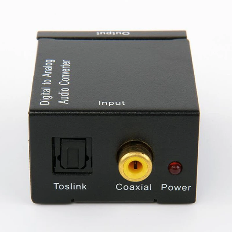 デジタル-アナログオーディオコンバーター,USBケーブルアダプター,Toslinkオーディオ付きlrオーディオデコーダー,3.5mmジャック,dacコンバーター