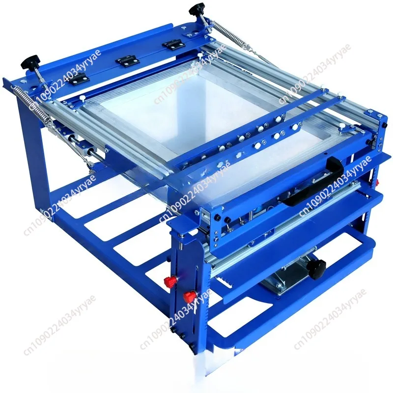 

E-class medium-sized curved screen printing machine Screen Manual screen table Bottle cup sub-bottle cylindrical