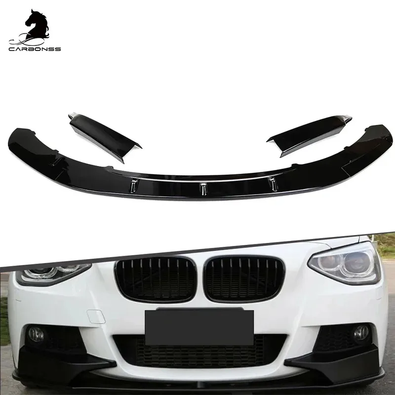 

Car Bumpers ABS Gloss Black MP Front Spliter Lip Spoiler For Series 1 F20 F21 M Peormance 2011 2012 2013 2014