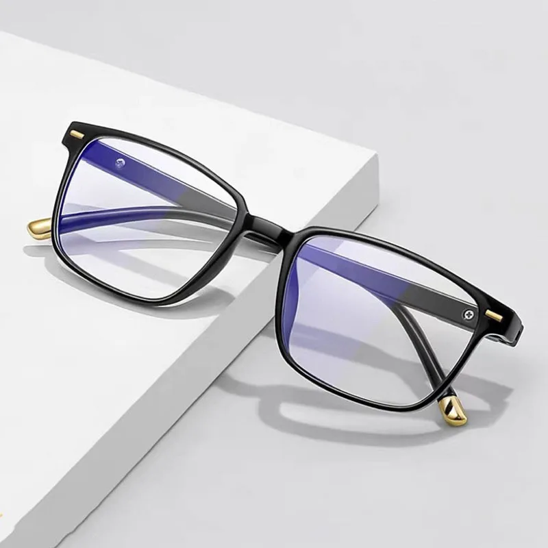 Quadratische Lesebrille für Männer und Frauen, Anti-Blaulicht Presbyopie-Brille, Anti-Ermüdungs-Computerbrille mit +1,5 +2,0 +2,5 +3,0