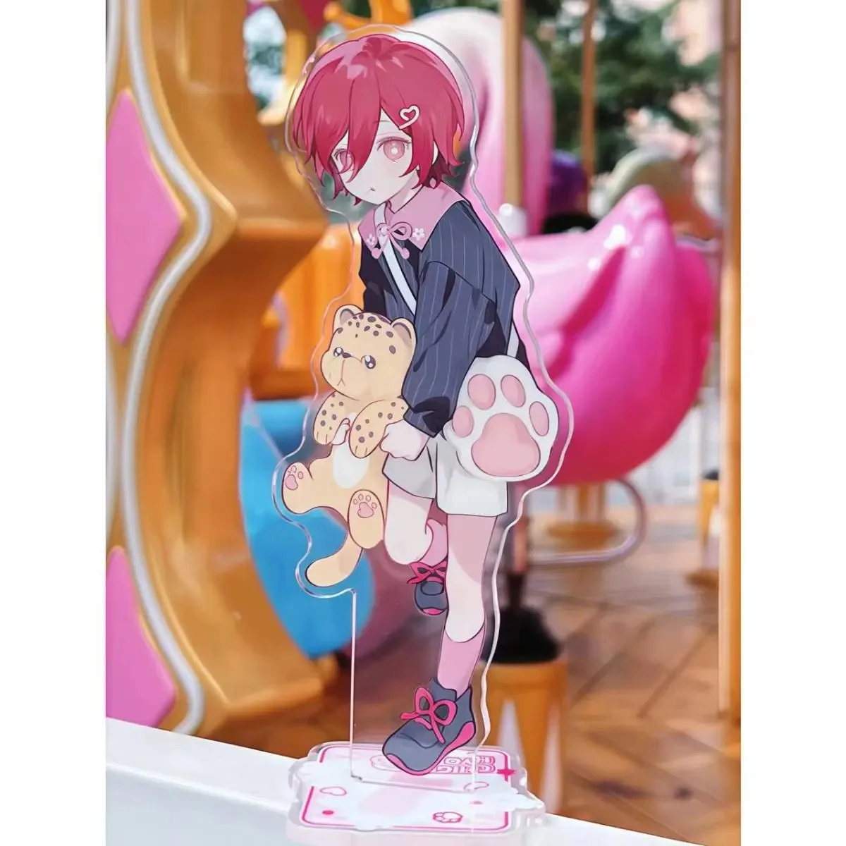 절묘한 블루 교도소 플라크 장식 10CM Michelle Caesar Bee Joy Return Royal Shadow Ling Wang Qian Che Leopard Horse