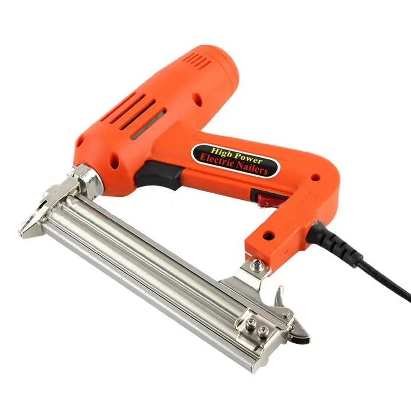 Electric Nail Gun Nail Gun, Nailing Stapler, Shooter, Woodworking, Pneumatic Accessory, Straight Nail, 220V, 1800W