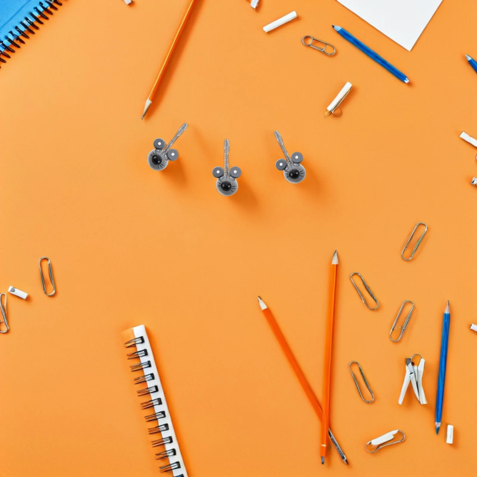 15 stks Creatieve Houten Mini Nep Muizen Realistische Rat Voor Halloween Prank Decoratieve Dieren Hangende Ornament