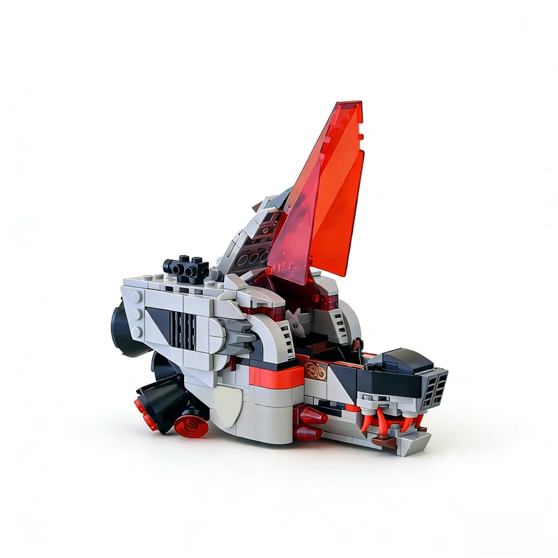 401 Uds. MOC Space Wolftron Pack modelo líder bloques de construcción juguetes de arquitectura idea regalo de Navidad ladrillo educativo creativo niños