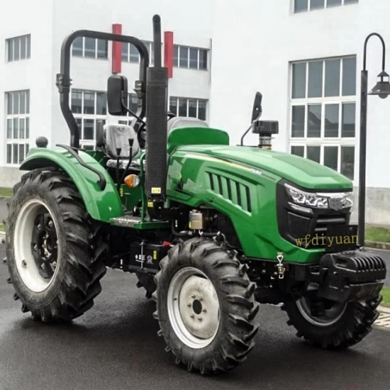 Tractors 4x4 30HP 40HP 50HP gear drive Tractor With Rotary tiller/Plough