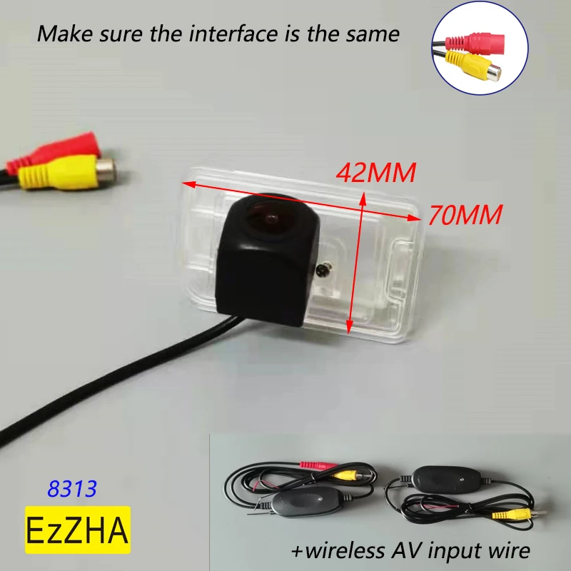 For Suzuki Swift Sport 2014 Car CCD Fisheye Night Vision Reverse Backup Parking Assistance Waterproof Reversing Rear View Camera