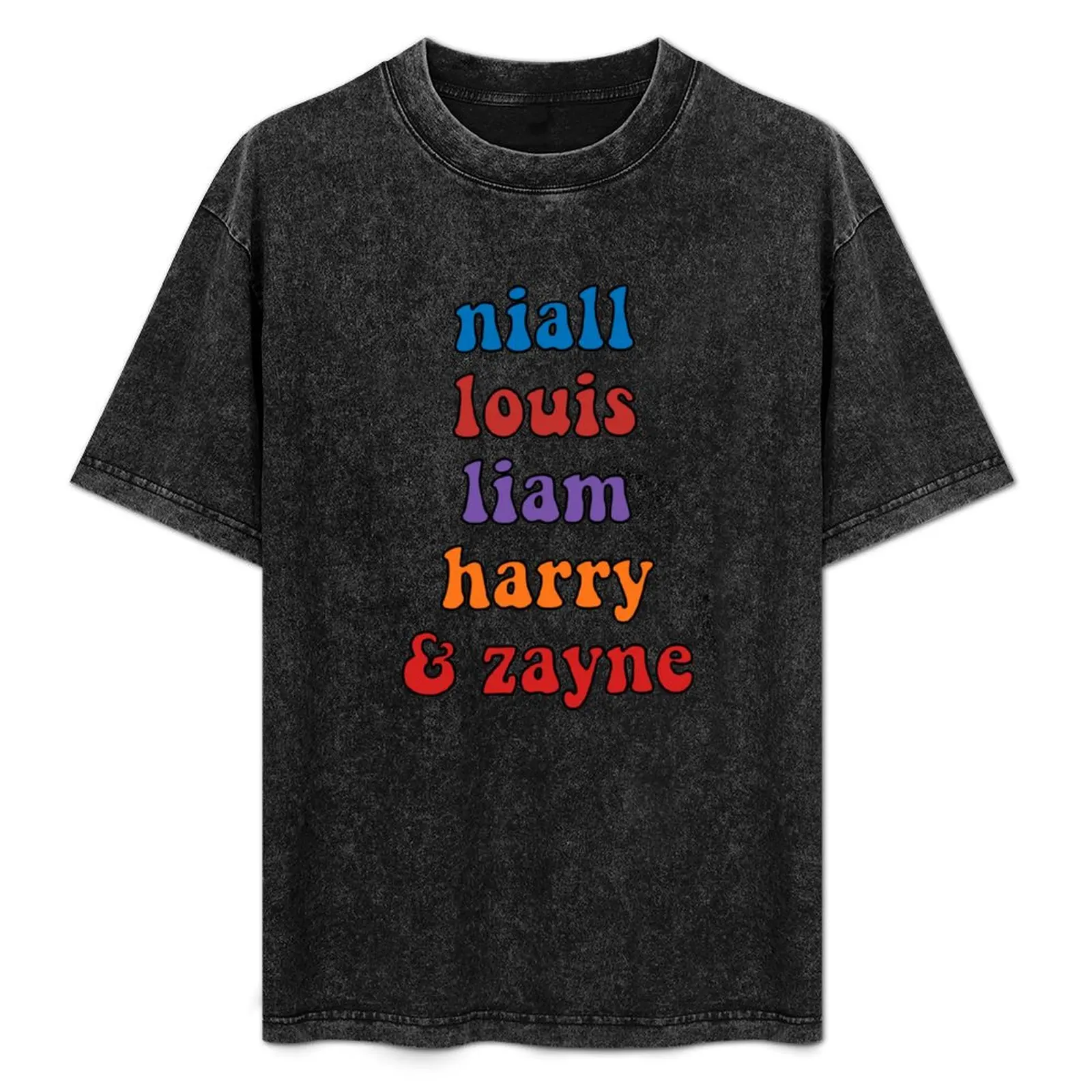 

Niall Louis Liam Harry & Zayne T-Shirt Anti-Pilling Casual T-Shirt