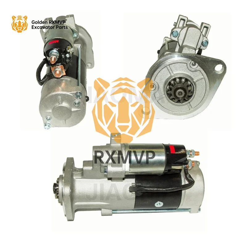 JUEGE Excavator Engine Starter M2T78381 Suitable for Kobelco  Misubi-sh i 6D31 for HD700-5 HD700-7  24v 11T