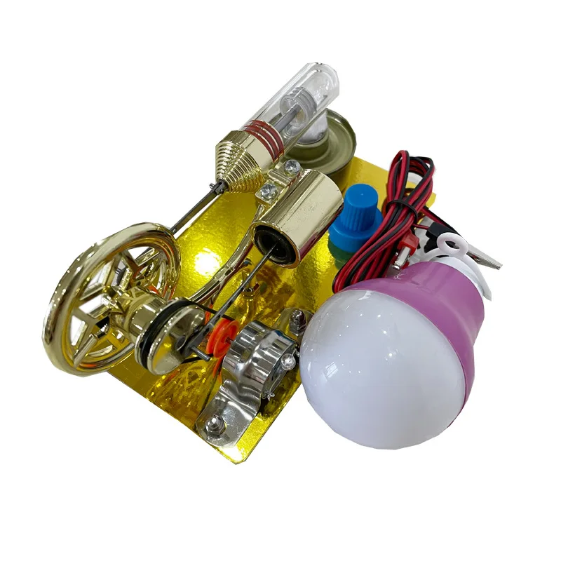 

Light Bulb Color Random Hair Stirling Engine Model