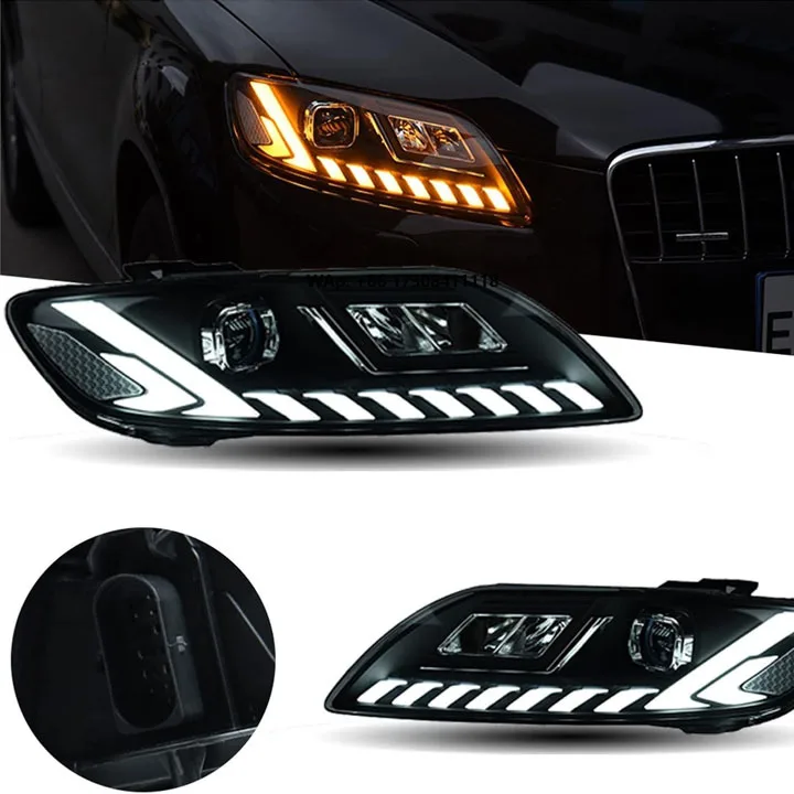 

LED Headlight Front Lamps for Q7 2006-2015 in Stock