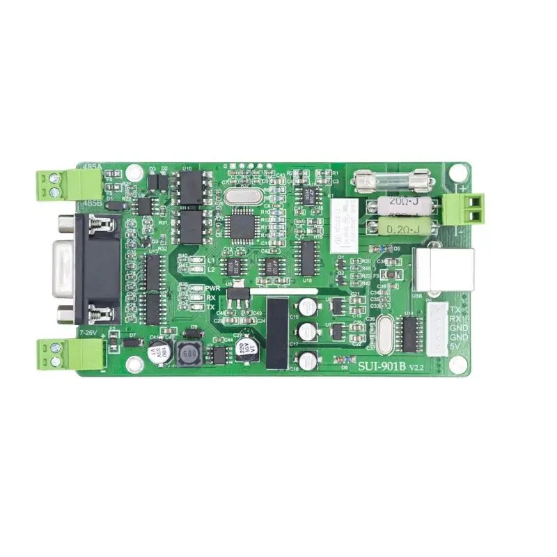 

SUI-901B microampere ammeter uA current detection card serial communication positive and negative current card 0.1uA-500mA