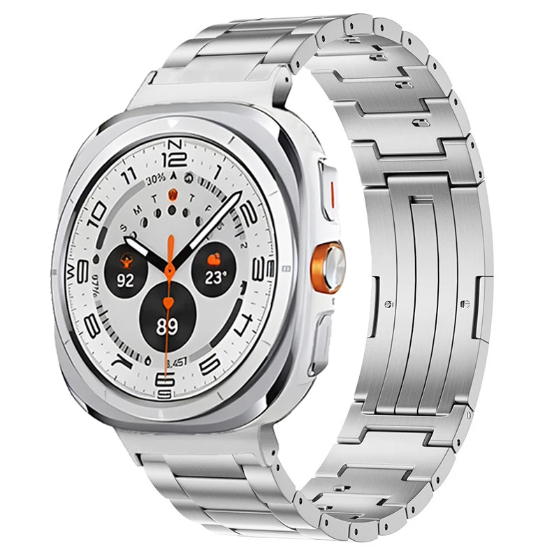 Quick release Titanium Strap for Samsung Galaxy Watch Ultra 2025 47mm bracelet Watchband Correa for Galaxy Watch 8-7 Ultra Strap