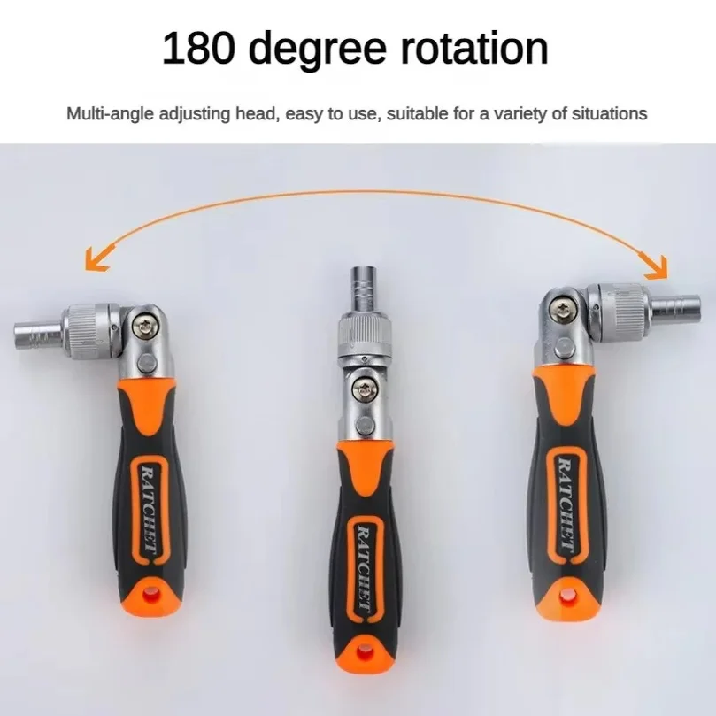 38pcs Professional Motorcycle Bicycle Maintenance Tool Set Quick Hand Tool Ratchet Screwdriver Sleeve Portable for Bike Repair