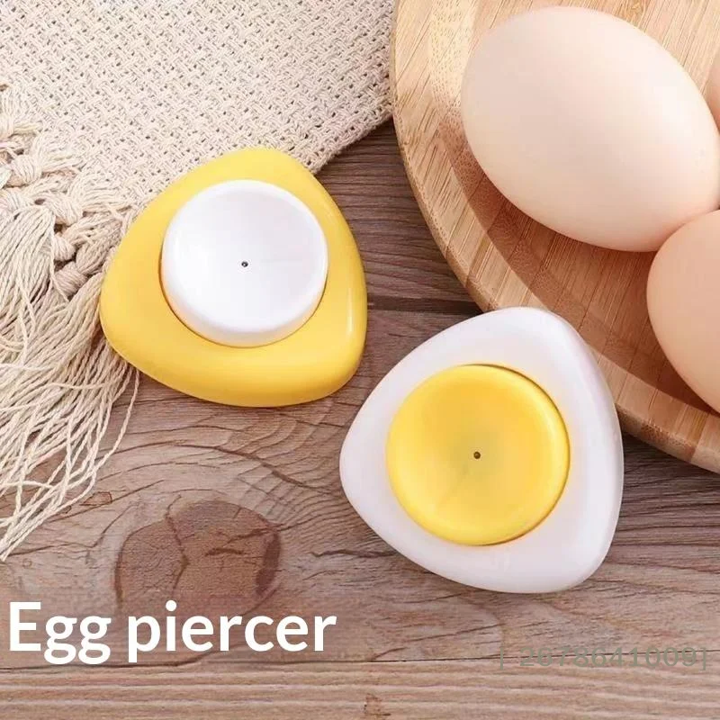 ⚑Egg Punch Needle Egg Drill Piercer Household Egg Hole Puncher Anti Crack Egg Tool For Boiled Steamed Eggs