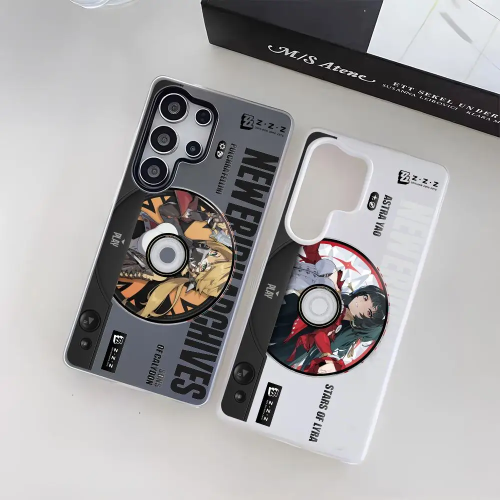 

Design Zenless Zone Zero Phone Case For Samsung Galaxy S25 S24 S22 S23 Ultra S21 S20 Plus Frosted Jelly Shockproof Soft Cover