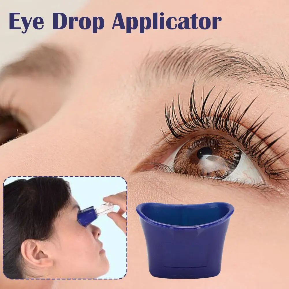 Portable Eyedrop Guide Help Applicator Accurate Effective Home Holder Accessory Sanitary Care Bottle Aid Tool Healthy L8R3