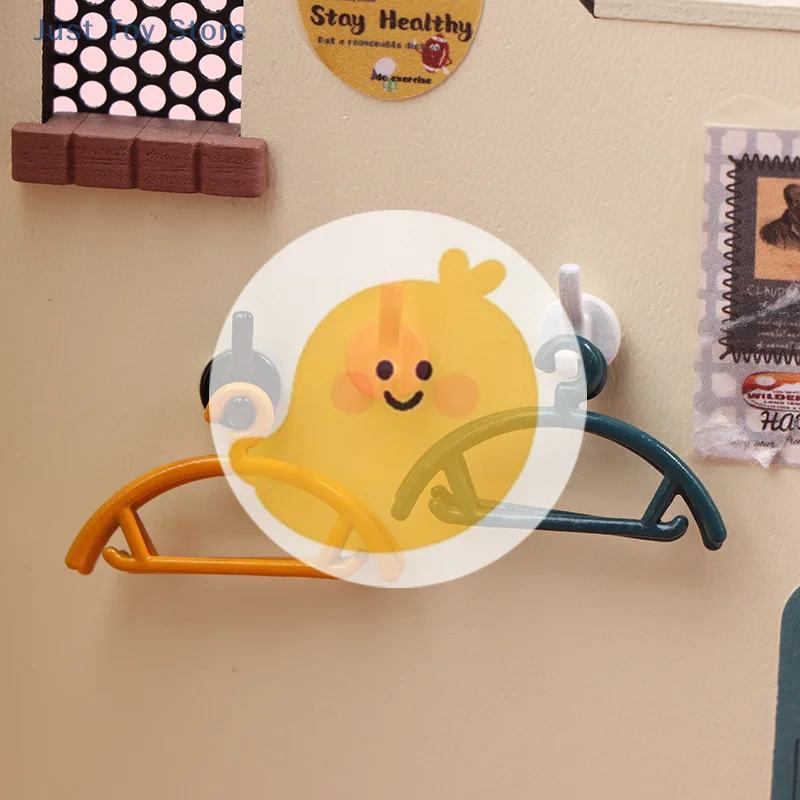 [JT] 3 個ドールハウスミニ服帽子フックドールハウスシミュレーション壁フックモデル 1/12 ドールハウス装飾アクセサリー用