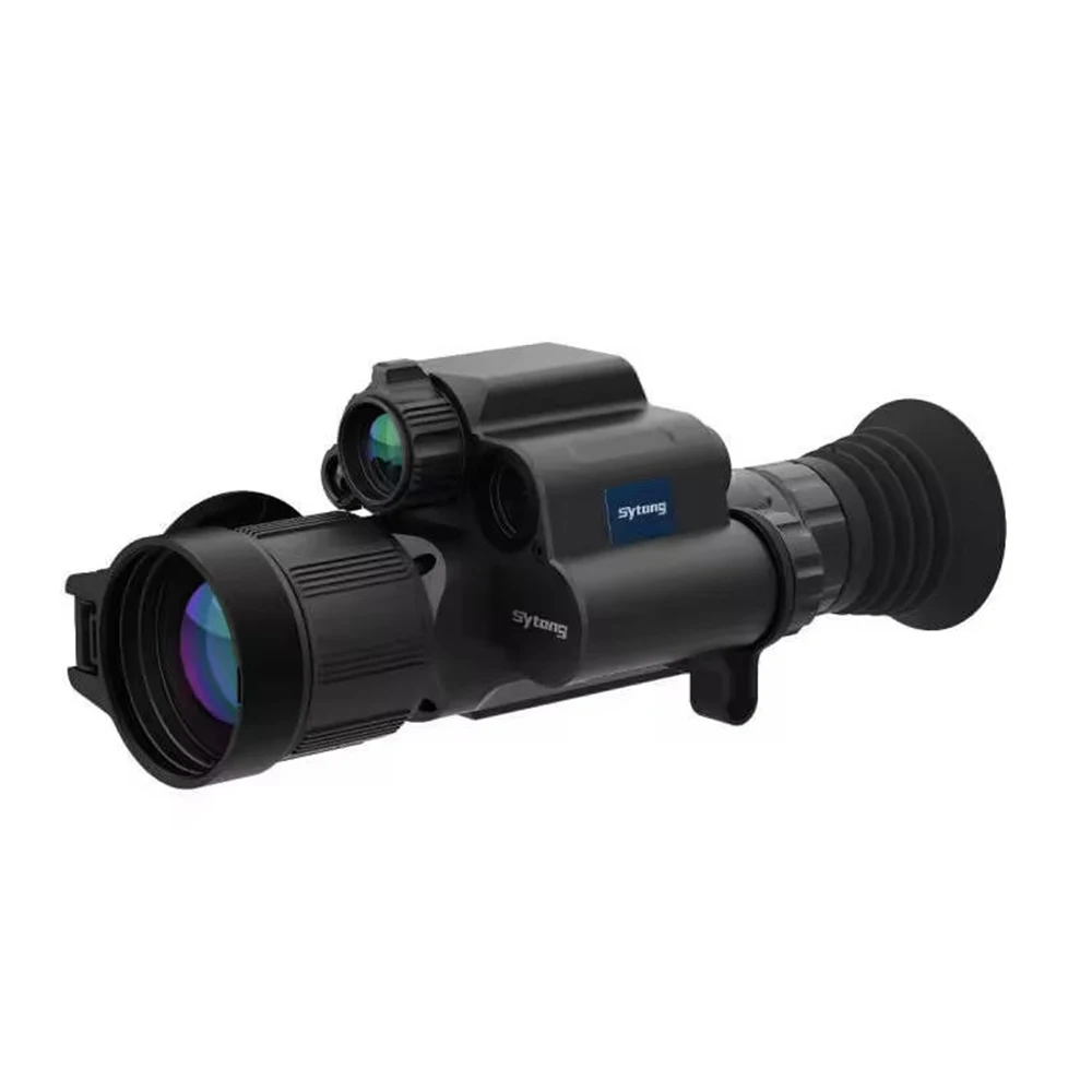Sytong FM06-50 LRF 3 In1 Thermal Imaging Scope Monocular Hunting Rifle Sight Imager Camera Night Vision Device with Range Finder