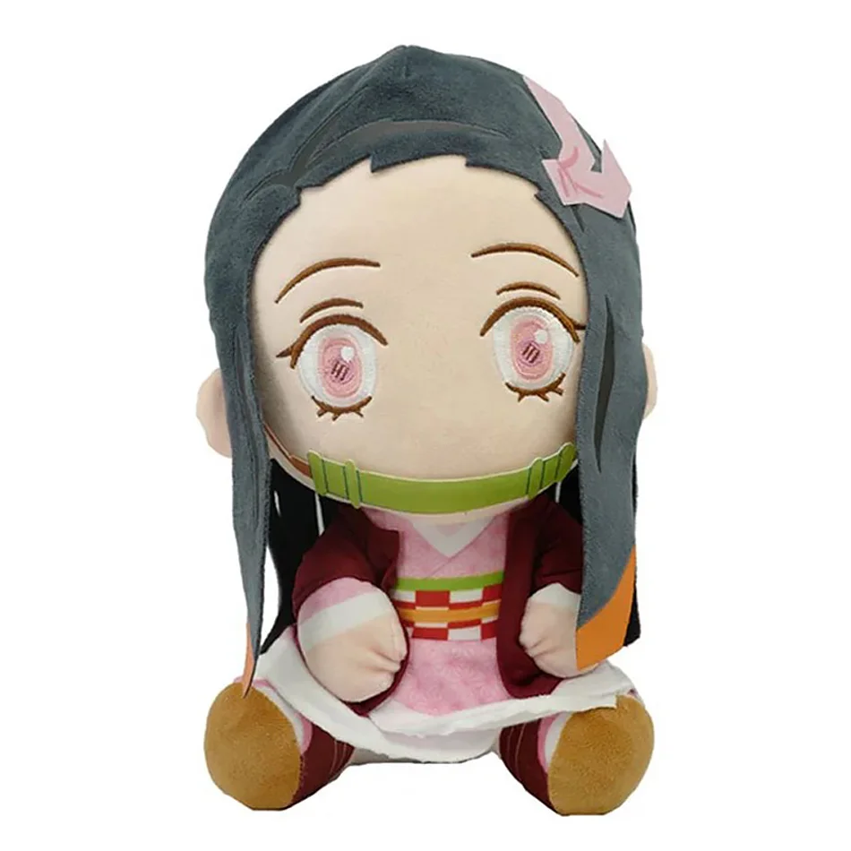20 سنتيمتر اليابان أنيمي شيطان القاتل Tomioka Giyu كامادو تانجيرو كامادو Nezuko Agatsuma Zenitsu ألعاب من القطيفة دمية Peluche النساء هدية #4