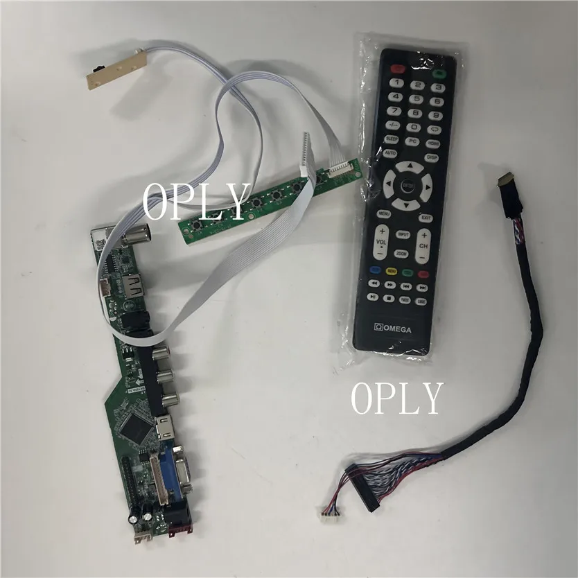 TV Controller board kit VGA USB HDMI-compatible RF for B156XW01 LP156WH1 15.6