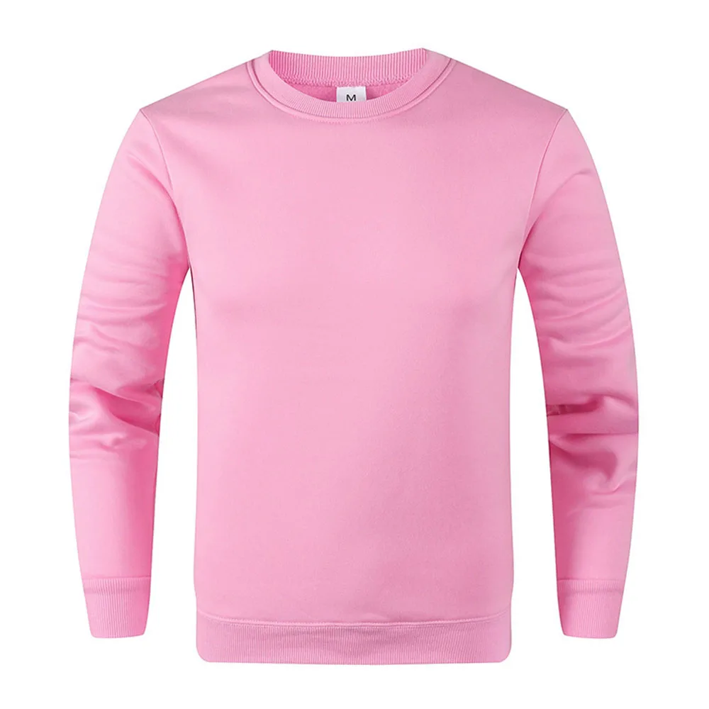 Herren Basic Pullover Casual Sweatshirts für Männer Frauen einfarbig Frühling Herbst Hoodie Sport Langarm Sweatshirt Techwear – Detail 12