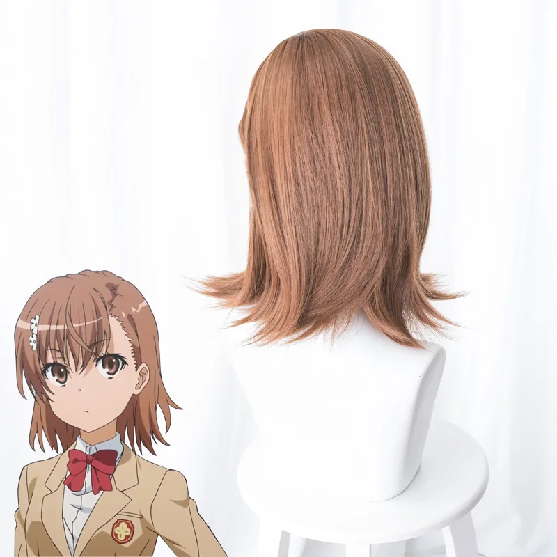 Acosplay Wig For Misaka Mikoto From A Certain Scientific Railgun A Character In The A Certain Magical Index Series