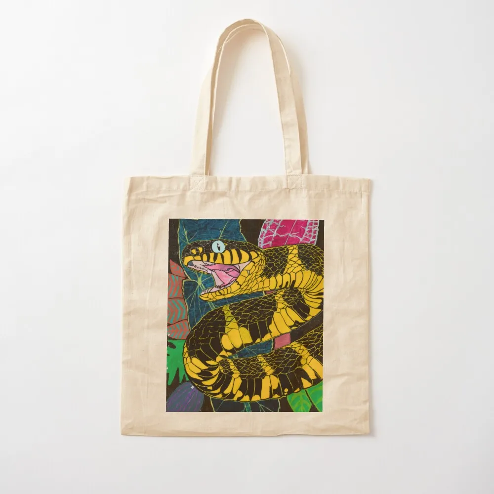 Mangrove snake Tote Bag Canvas bag Canvas bag for women free delivery bags tote custom