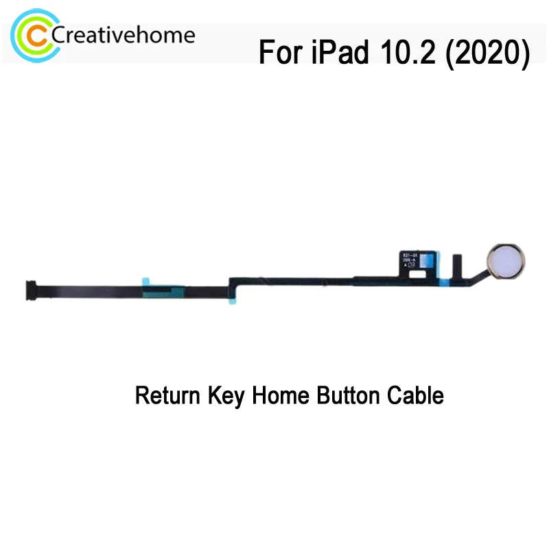 Return Key Home Button Flex Cable for iPad 10.2 (2020) / iPad 8, A2270 / A2428 / A2429