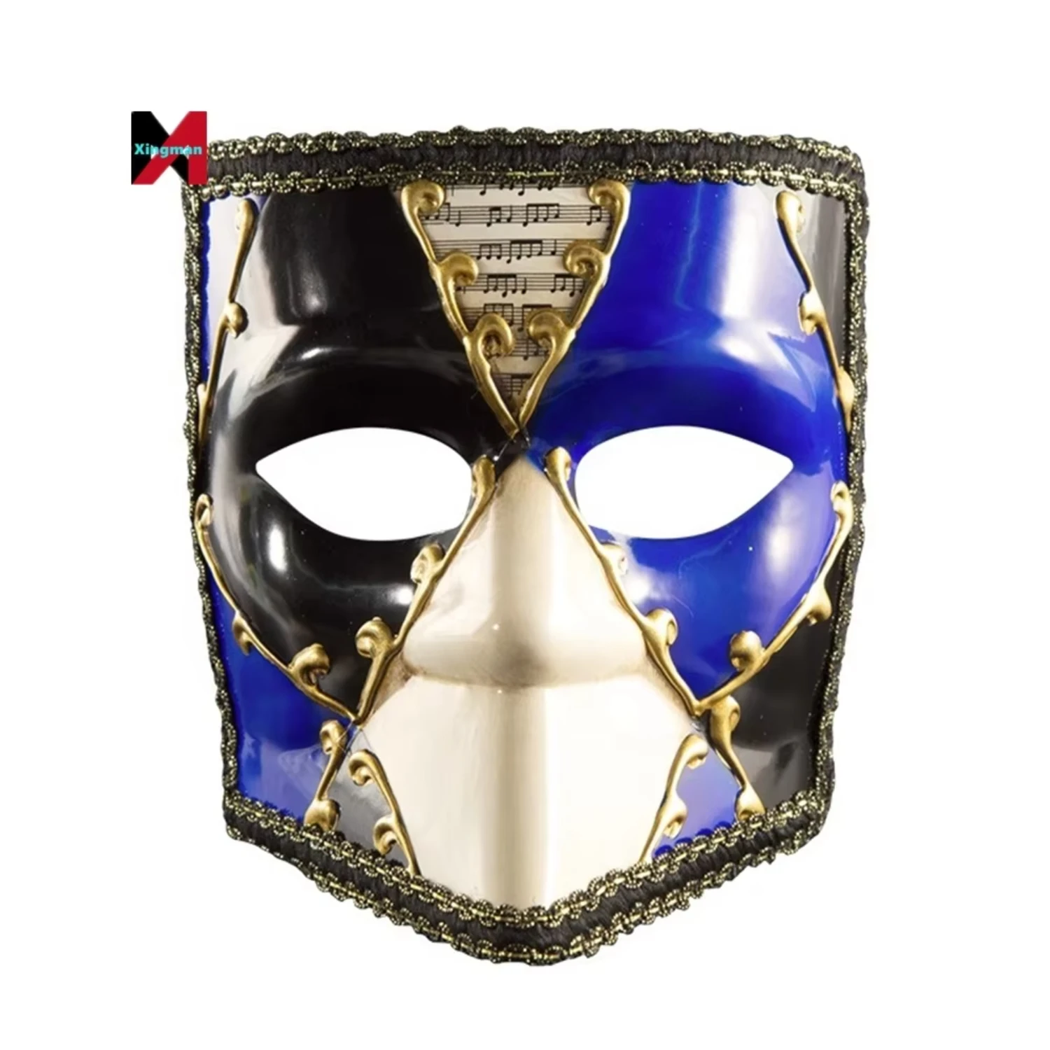 

1pcs Hot Venice Mask for Festive Christmas Halloween Masquerade Anonymous Carnival Costumes Promotional Party Supplies Parties F