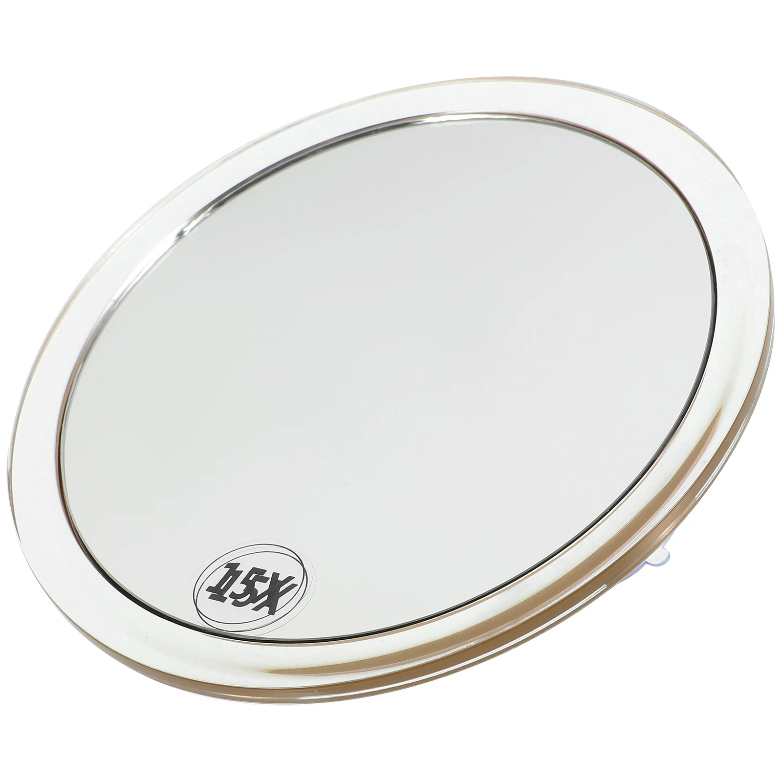 

Magnification Makeup Mirror Suction Cup Bathroom Single Side Portable Travel Concave Mirror Clear Detail Visibility