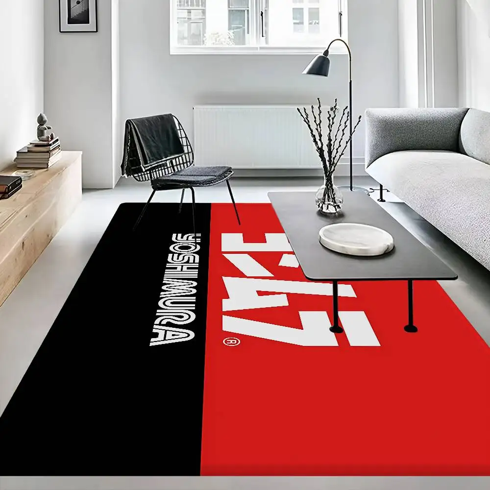 Cool Y-YoshimuraS Luxurious Logo Bathroom Mat Kids Room Bedroom Decoration Balcony Anti-Slip Doormat Living Room Welcome Rug