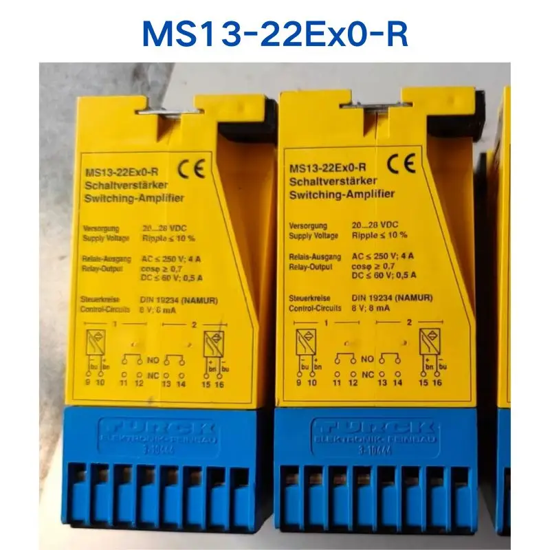 

Second-hand test OK for TURCK relay MS13-22Ex0-R 1 piece
