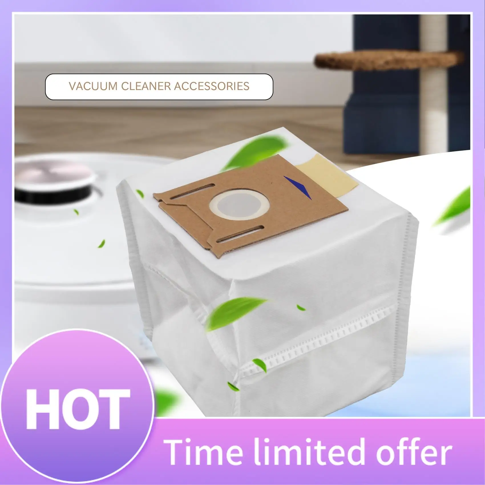 

B69C 20-пак. вакуумный мешок для пыли для ECOVACS Deebot T8 AIVI/T8/N8 Pro Plus/N8 Pro, аксессуары для робота-пылесоса и швабры