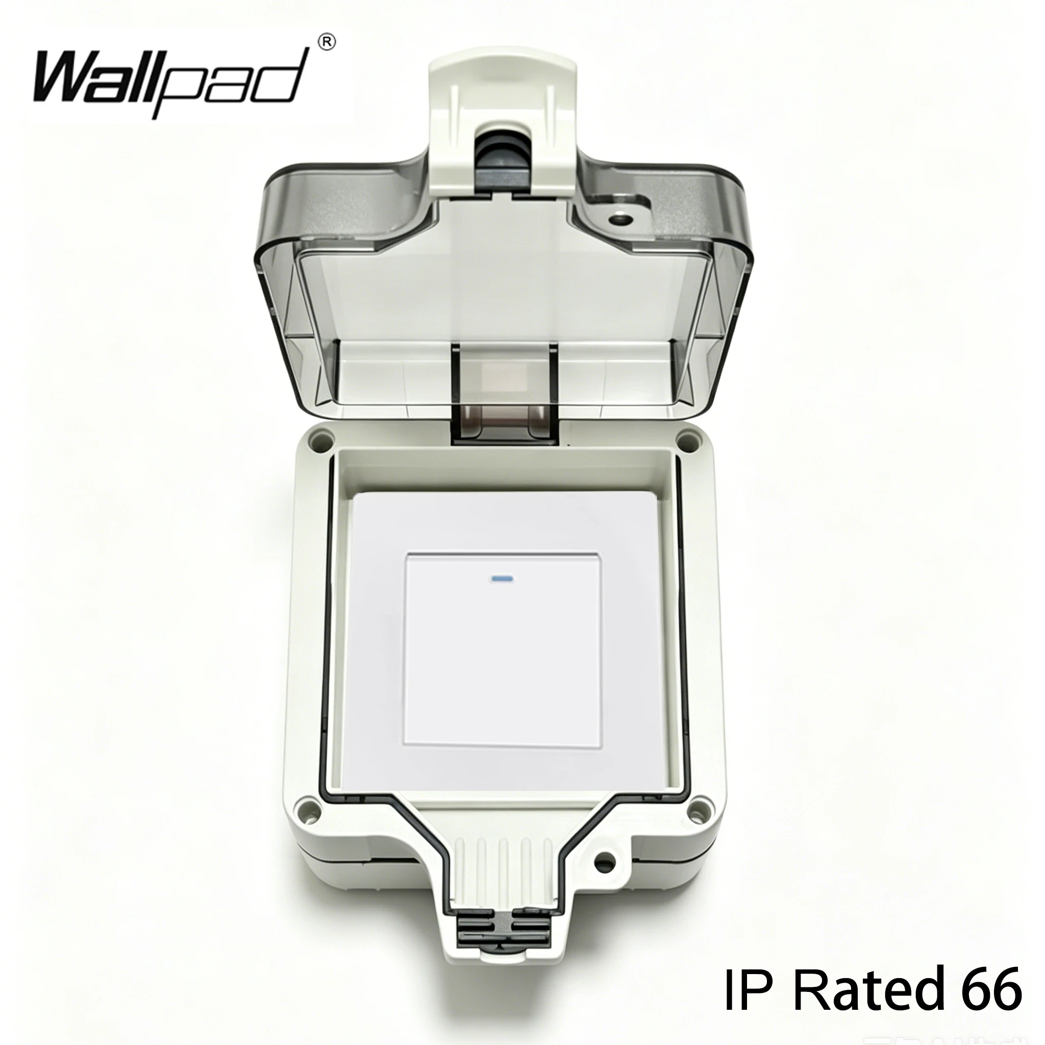 1 Gang Light Switch  IP66 Waterproof Outdoor Wall Mount Enclosure Weatherproof Case For Bathroom Exterior Wall Switch