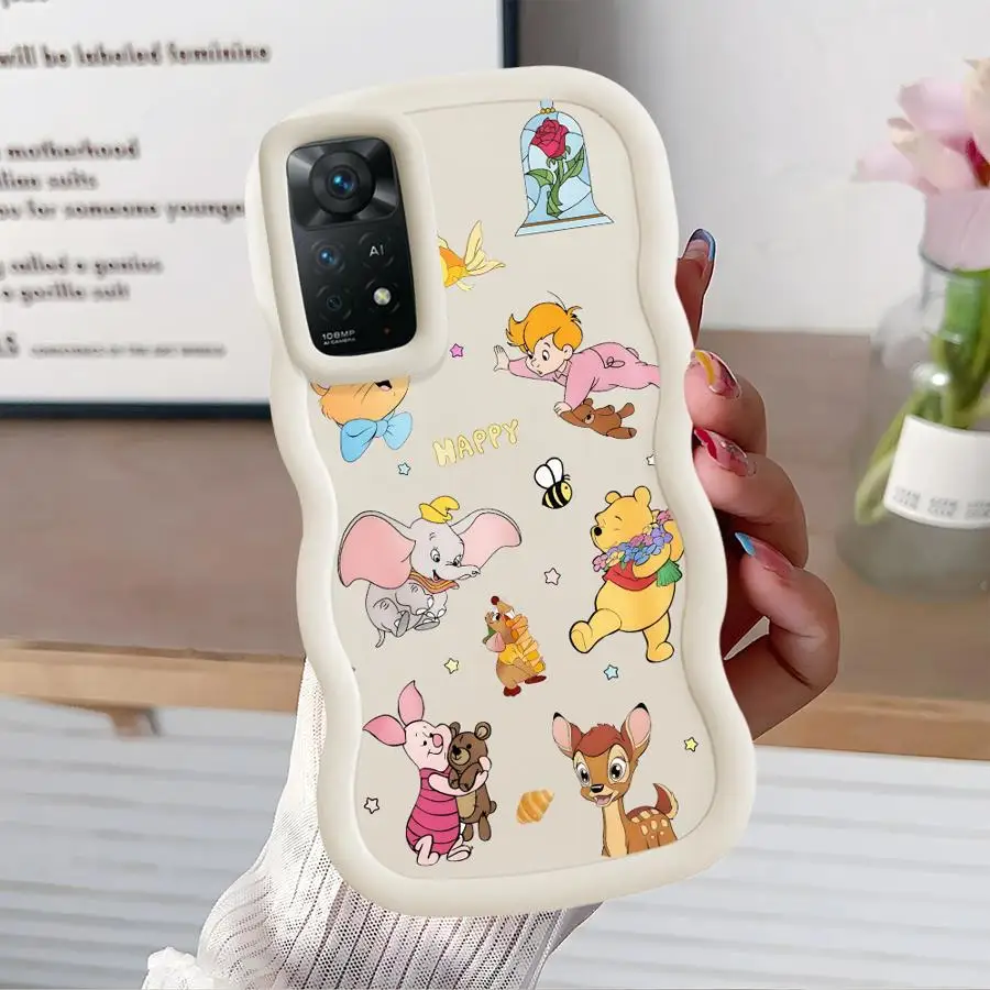 Funda de teléfono suave para Xiaomi Redmi Note 9 12 10 11 8 14 Pro Plus 13 Winnie The Pooh y sus amigos