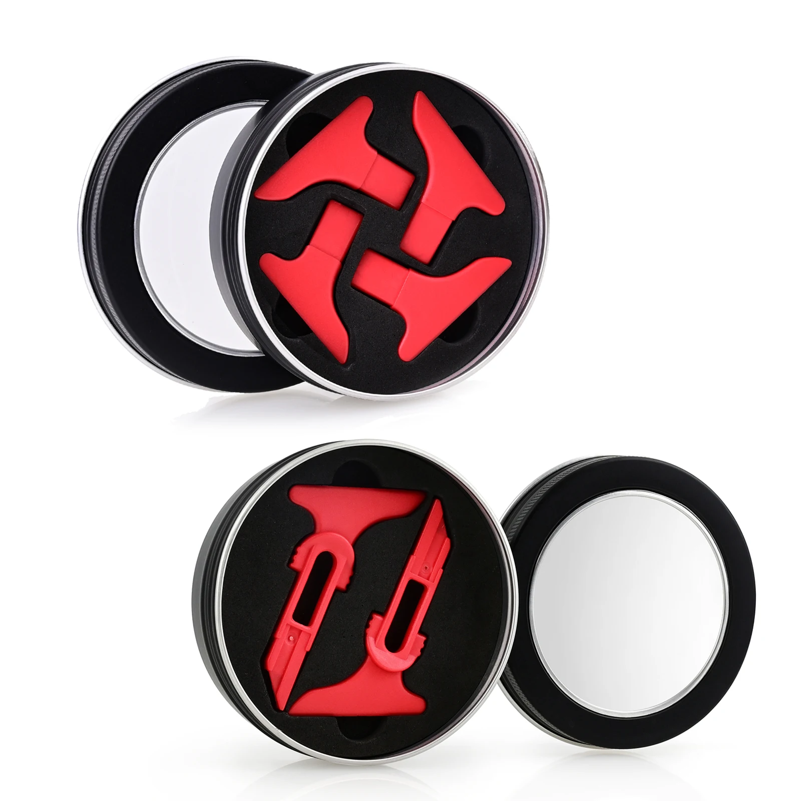 

FOSHIO Vinyl Wraps Edge Tucking Sealing Squeegee Head Set For NT Cutter Utility Knife Ends Car Covering Film Window Tint Styling